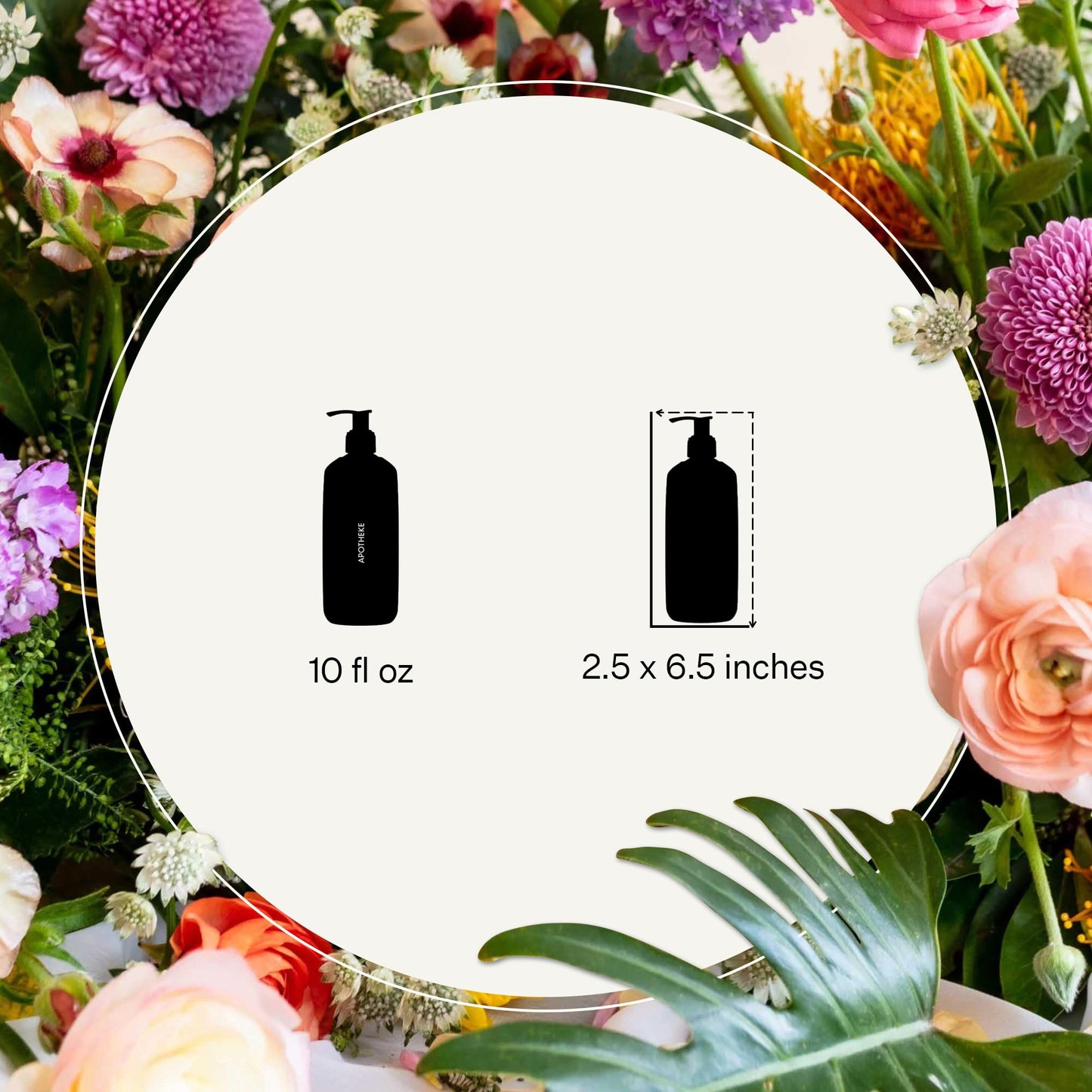 APOTHEKE Liquid Hand Soap, Hinoki Lavender - 10 Fl Oz Hydrating Handsoap with Premium Fragrance Oils Gently Cleanses, Moisturizes & Rejuvenates Skin - Scented Hand Wash for Kitchen & Bathroom