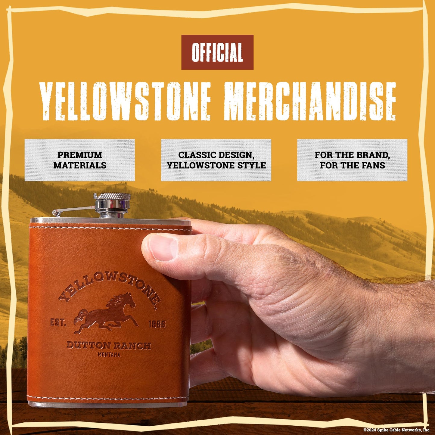 Dragon Glassware x Yellowstone Barware Gift Set of 4 - Official Merchandise