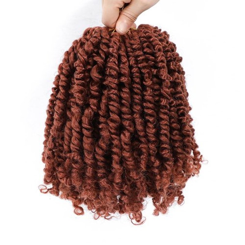 Passion Twist Crochet Hair 12 Inch 8 Packs Pre-Twisted Passion Twist Hair Crochet Hair for Black Women Pre-Looped Crochet Braids Synthetic Crochet Hair Extensions #350