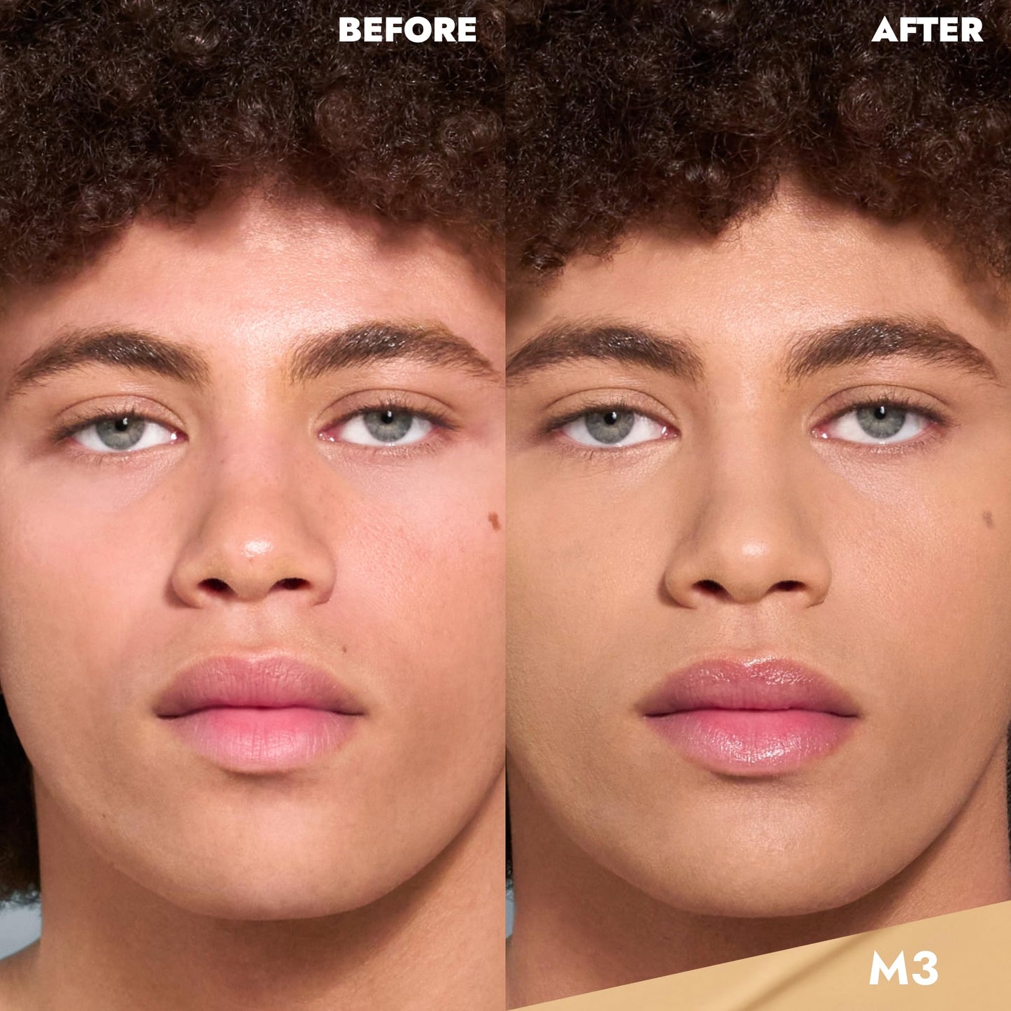 COVER FX Skin Discovered Longwear Full Coverage Concealer | Buildable Crease-Resistant High Coverage Formula Conceals, Corrects, and Brightens | M3- Medium to tan Neutral Warm Undertones