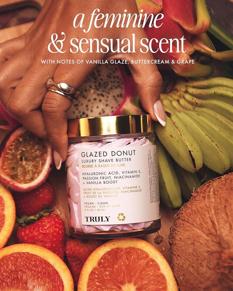 Truly Beauty Luxury Shave Butter - Ultra-Hydrating Formula for Silky Smooth Skin | 6 oz