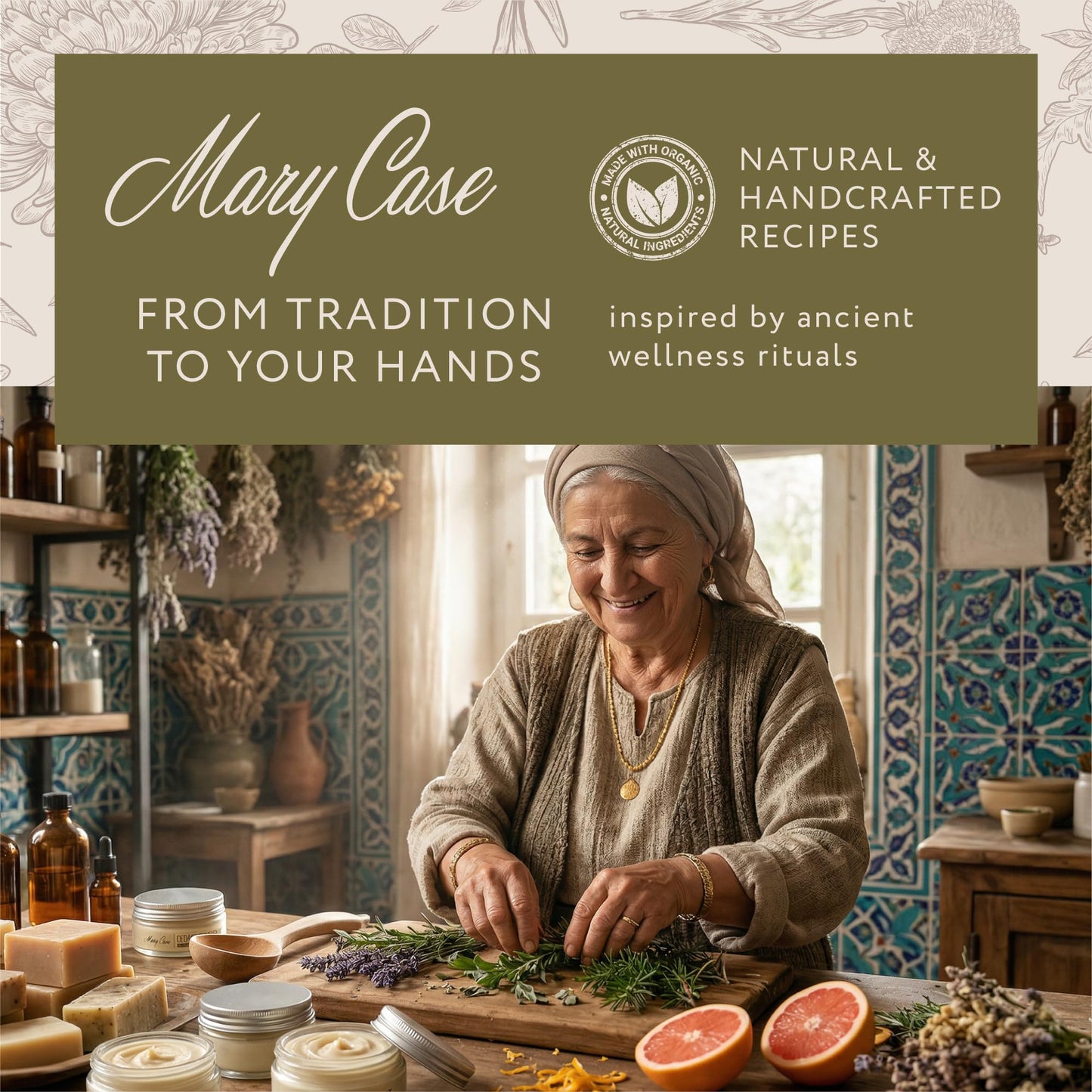 Mary Case Variety Bar Soap Set of 8 | Lavender, Pine Tar, Tea Tree & Charcoal Natural Soap Bars | Vegan Bath Soap for Men & Women | Deep Hydrating & Nourishing Skin Care Collection