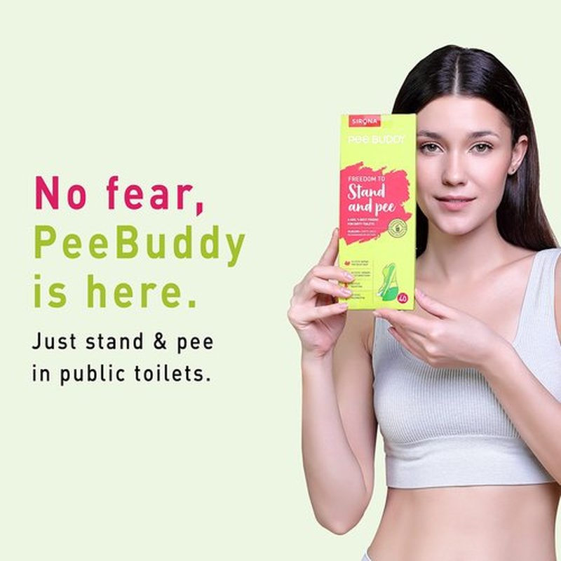 Pee Buddy 80 Funnels Portable Female Urination Device | Disposable Female Urinal Funnel | Travel, Camping & Hiking and Outdoor Activities | Foldable and Compact Stand and Pee Funnel for Women, Girls