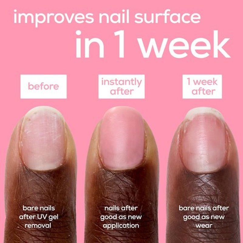 essie Nail Care, Ceramide-Infused Nail Treatment, Vegan, Good As New Nail Concealer & Perfector, 0.46 Fl Oz