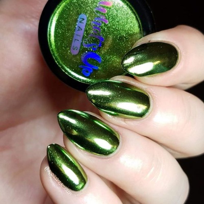 Whats Up Nails - Pear Chrome Powder For Mirror Nails