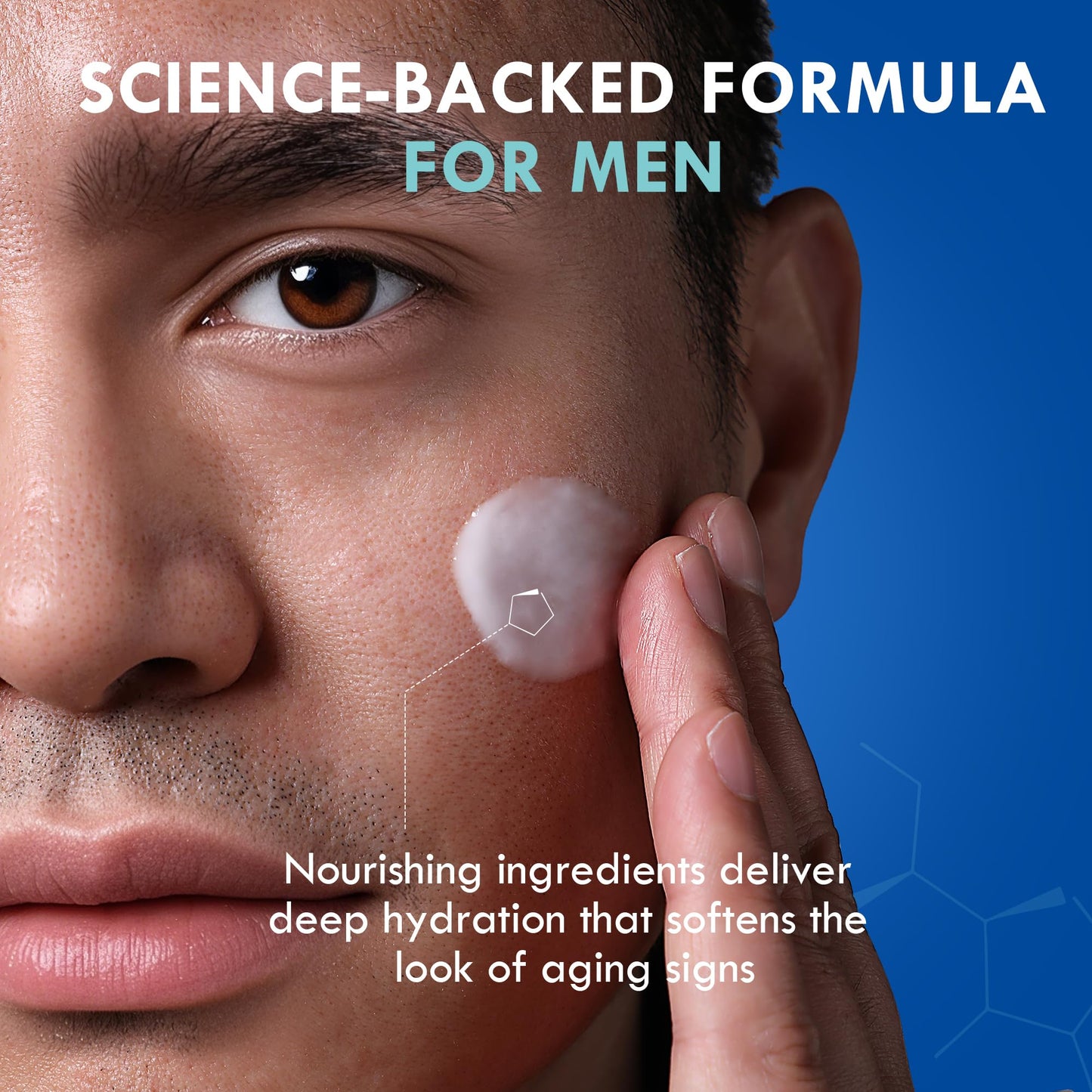 Face Cream for Men: 6-in-1 for Men Face Moisturizer with Collagen and Retinol for Deep Hydration All Day and to Reduce the Look of Aging Signs (2.0 Fl Oz (Pack of 1))