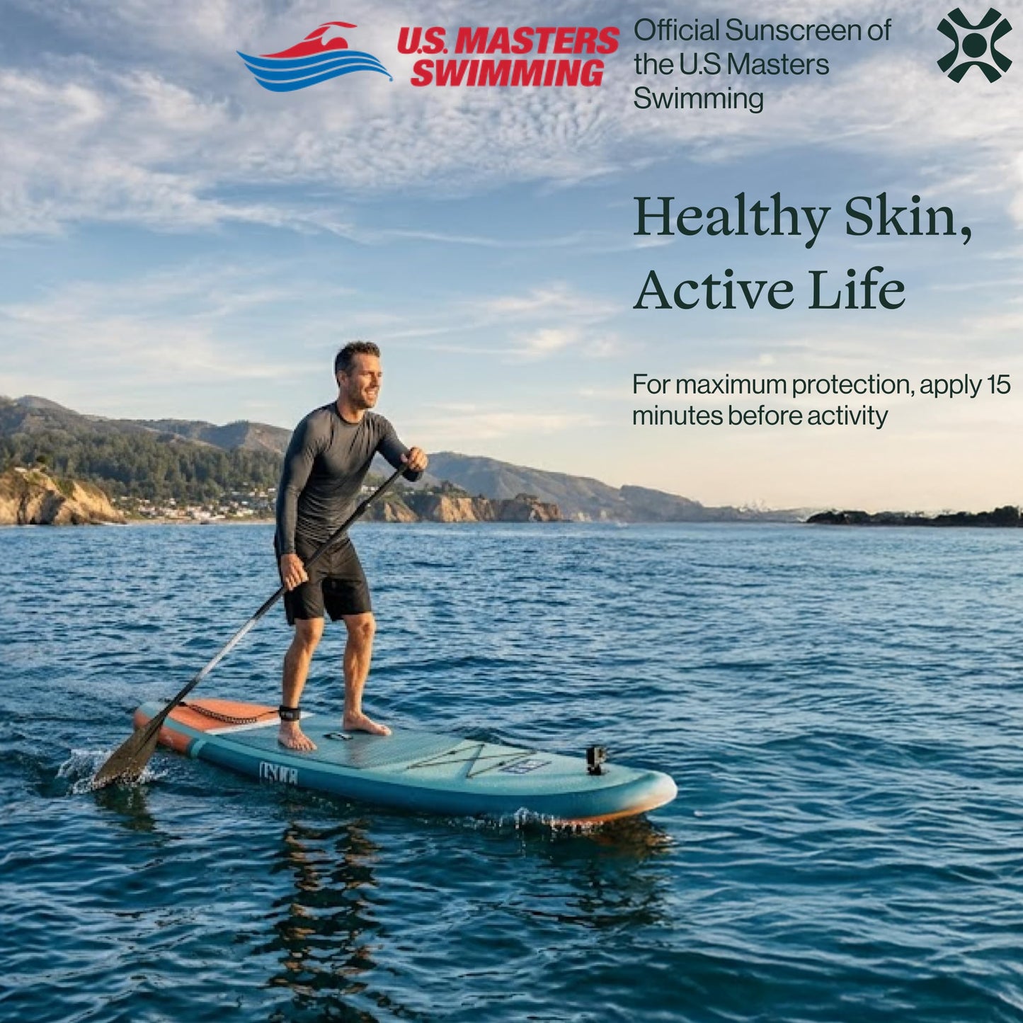 Dermasport SPF 50 Face Sunscreen for Athletes, Zinc Oxide, Reef-Safe