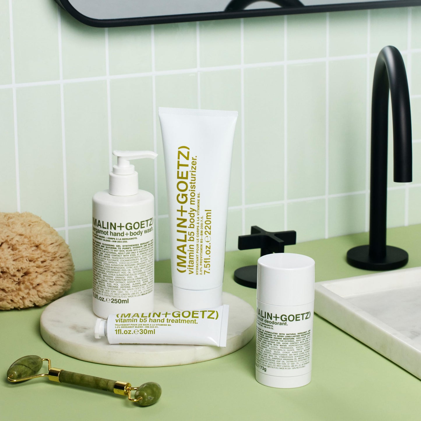 MALIN+GOETZ Hand + Body Wash, Foaming Cleanser, pH-Balanced, Unisex