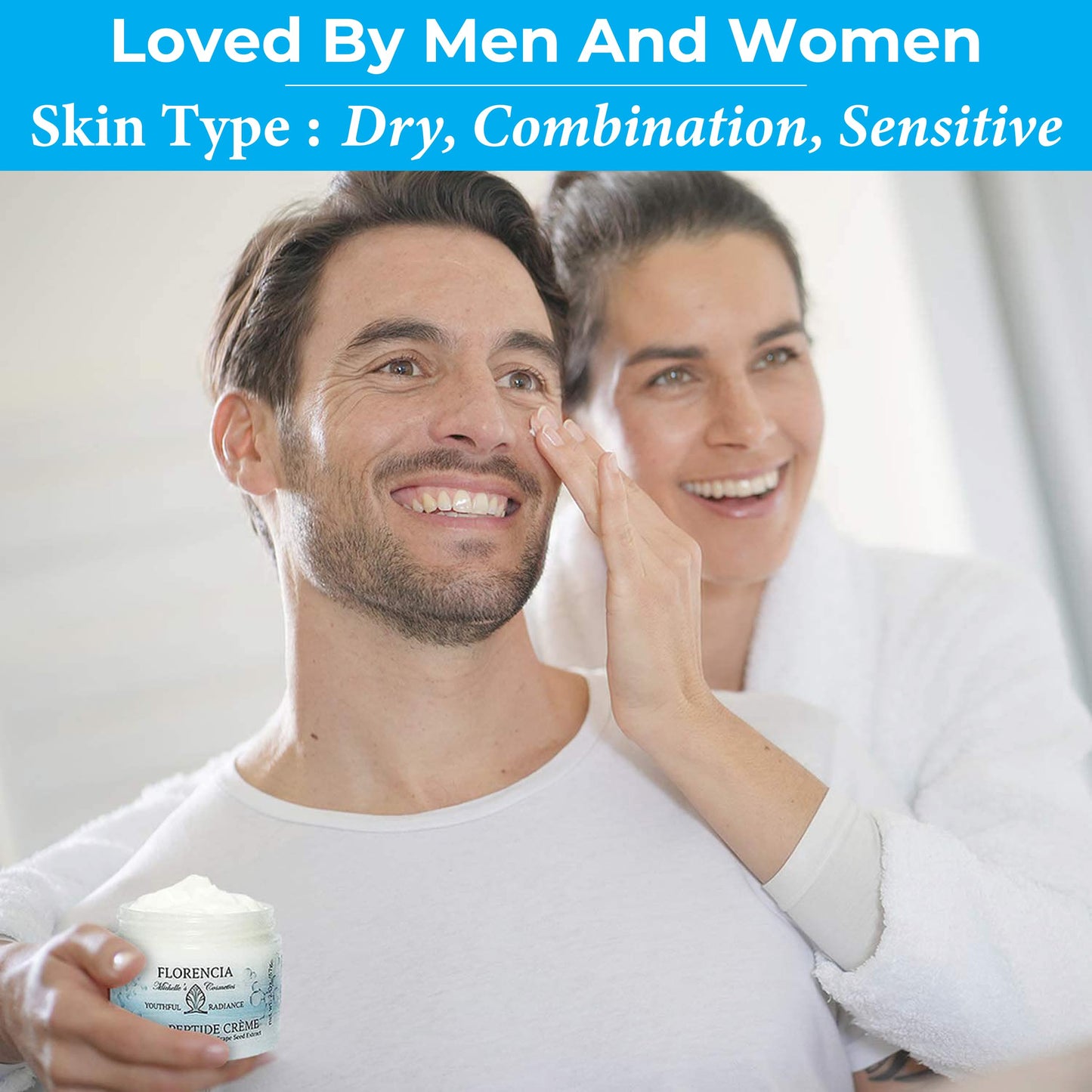 Florencia Ultra Peptide Complex Cream – Reviving Face Moisturizer, 2 oz