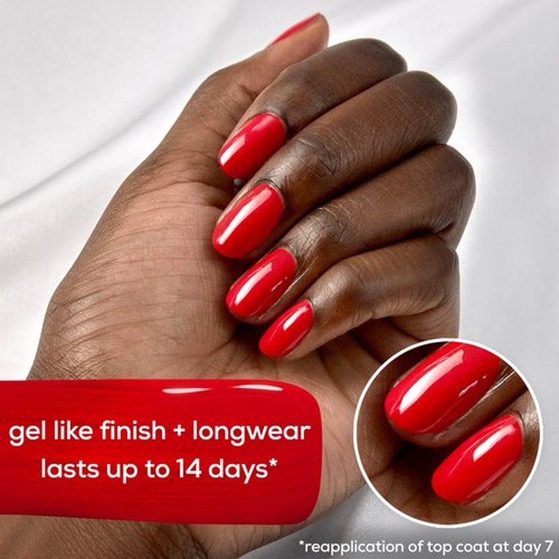 essie gel couture, Long-Lasting Nail Polish, Vegan, Be Dazzled, Blue, Statement Peace, 0.46 fl oz