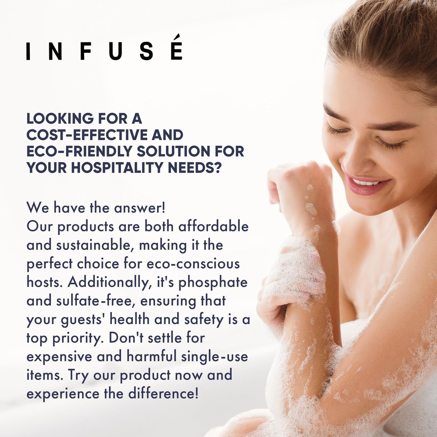 INFUSÉ Hotel Hand & Body Wash, Gallon Refill, 1 Gallon