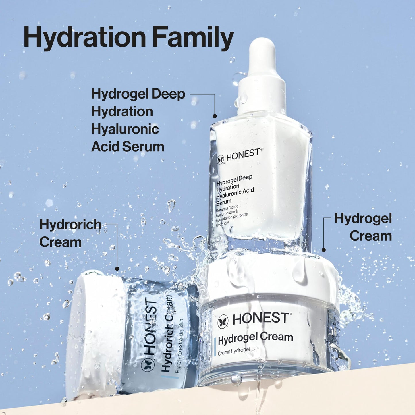 Honest Beauty Hydrorich Cream with Hyaluronic Acid + Mushroom Complex, Clinically Tested for Dry Skin, Dermatologist Tested, Hypoallergenic, Vegan, EWG Verified