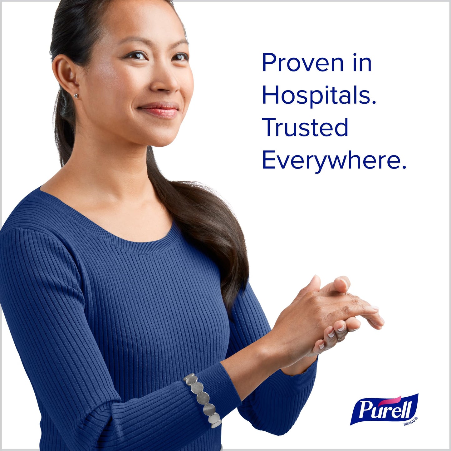 Purell Advanced Hand Sanitizer Refreshing Gel Design Series, Clean Scent,Clear, 8 Fl Oz Pump Bottle (Pack of 4), 9652-06-ECDECO