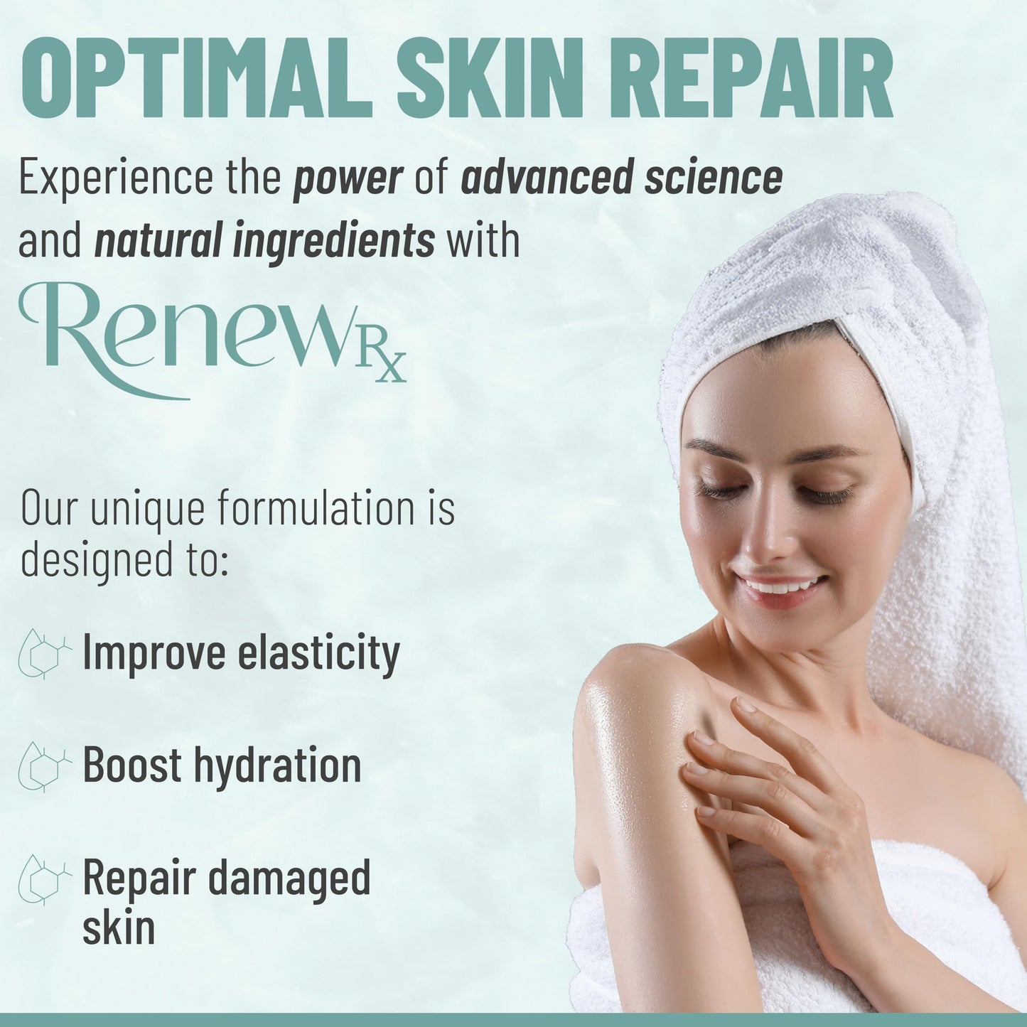 RENEW RX Collagen + Elastin Restorative Skin Strengthening Oil, 10 fl oz
