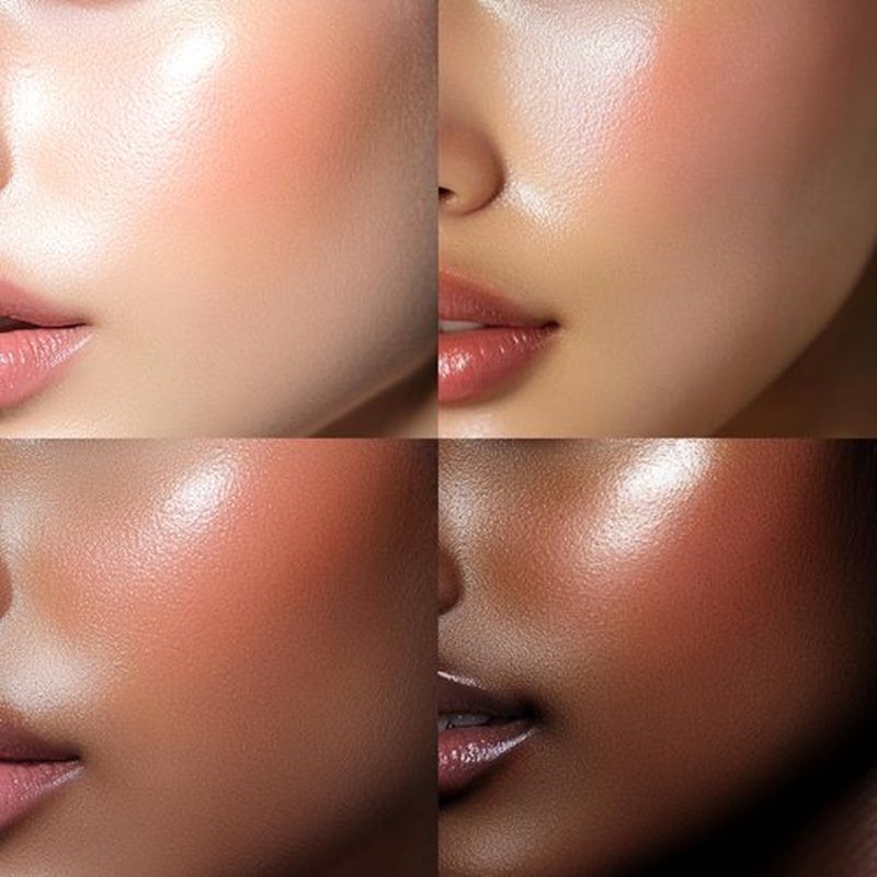 espoir Tone-Pairing Liquid Blush #4 Persimmon │ Moisturizing Formula To Express Dewy Cheeks │ Watercolor-like Subtle and Beautiful Color Blush │ K-pop Idol Blush of Korean Makeup
