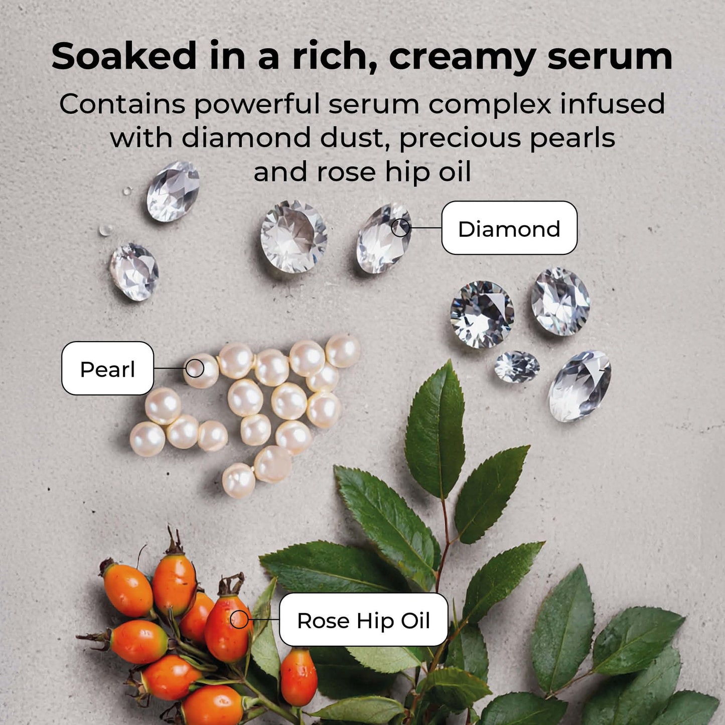 STARSKIN - Premium Korean Skin Care Bio-Cellulose Face Mask - Formulated with Fermented, Vitamin-Rich Coconut Juice - Soaked in Creamy Serum infused with Diamond Dust and Rare Botanicals - 40g, 1.4 Oz