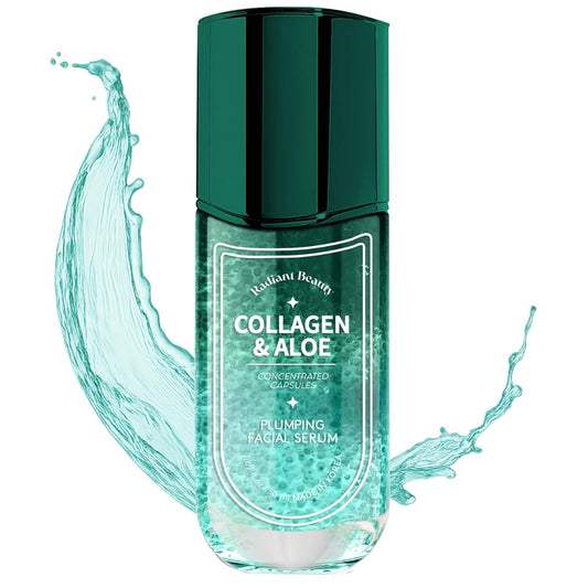 Collagen & Aloe Facial Serum - Anti-Aging Hydration for Youthful Skin | 1.69 FL.OZ.