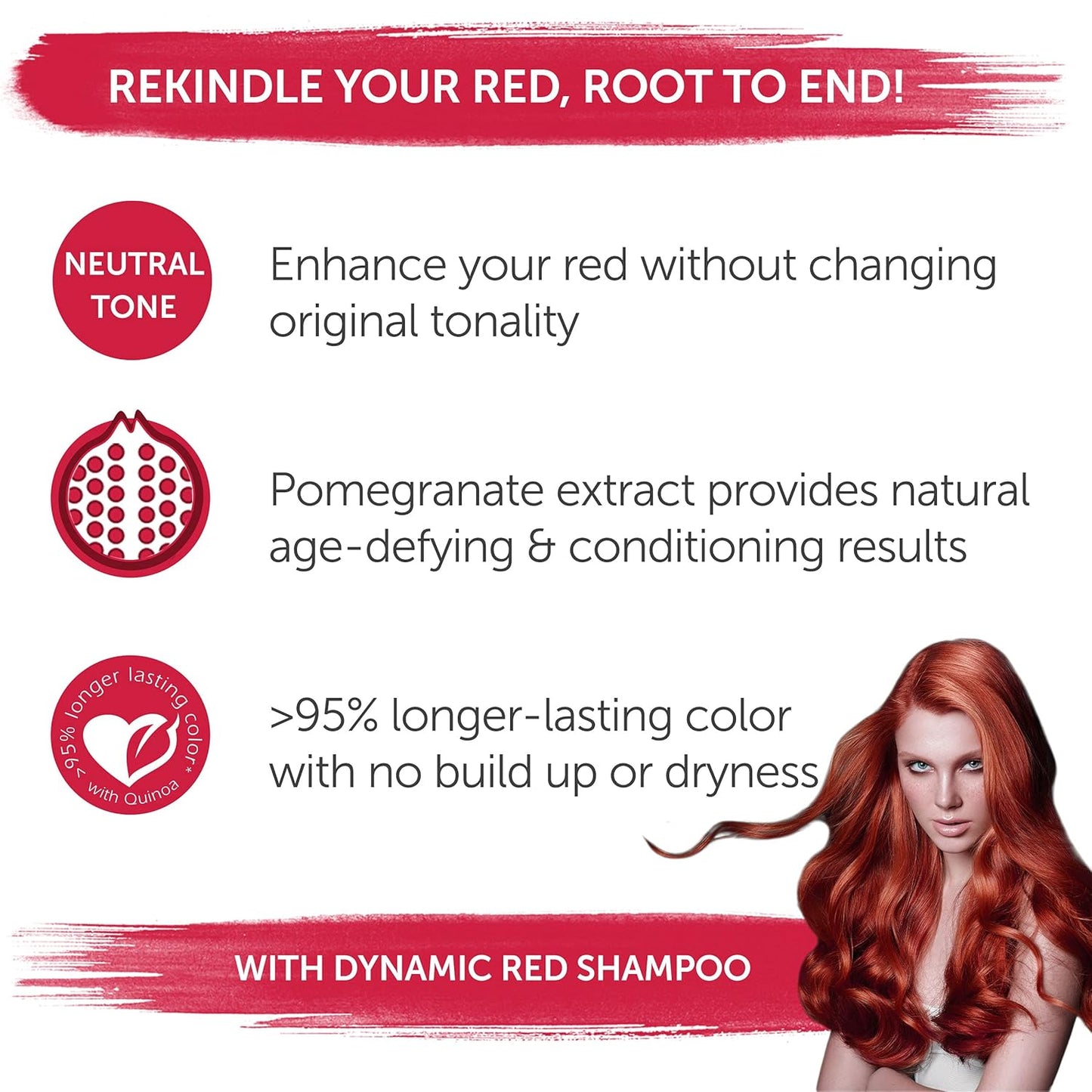 FRAMESI Brunette Hair Care | Color Lover Dynamic Brunette Shampoo, 16.9 fl oz, Sulfate Free Shampoo | Framcolor Extra Charge Chocolate, 4.2 fl oz, Color Refreshing Hair Treatment