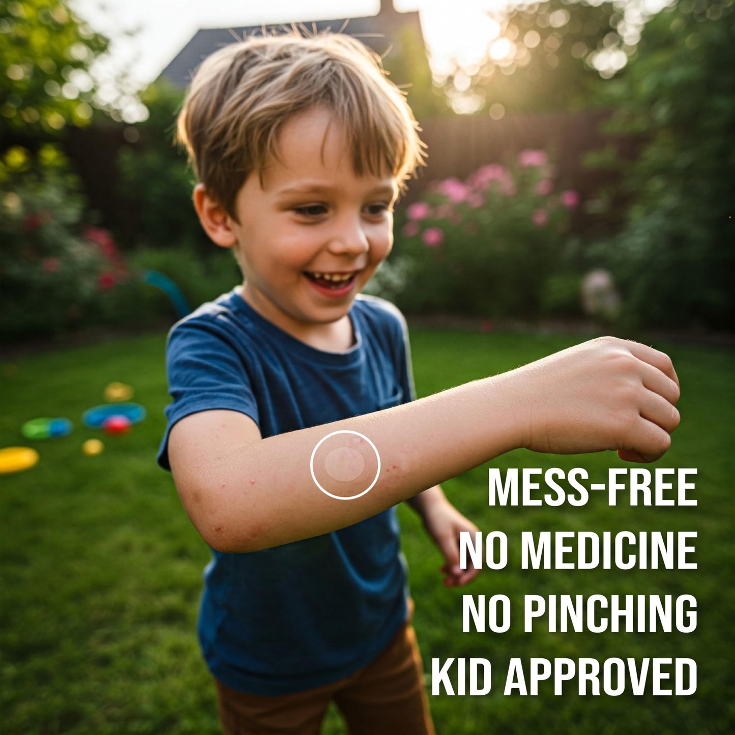 quitch Bug Bite Itch Relief Patches for Kids & Baby, Mosquito Bite Relief