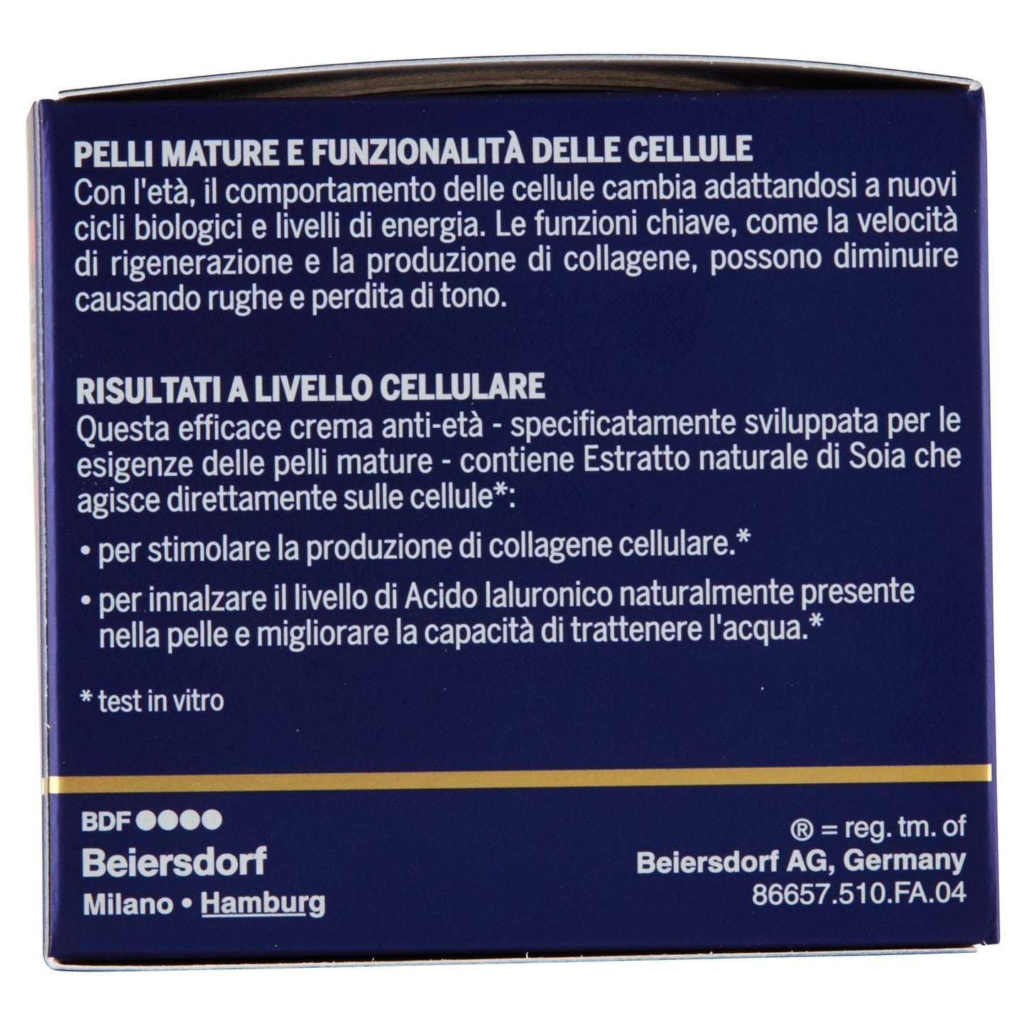 NIVEA Vital Soja Anti‑Age Night Care Cream for Mature Skin, Face Moisturizing Nighttime Skin Care Formula with Soy Extract, Jojoba and Shea Butter, Lightweight Jar 50 ml, 1.69 oz