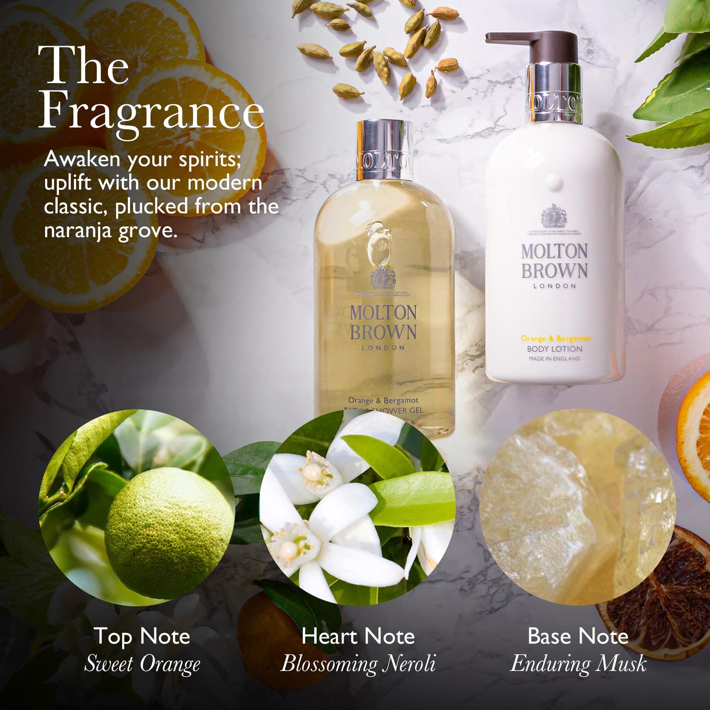 Molton Brown Orange & Bergamot Eau de Toilette 3.3 fl. oz.