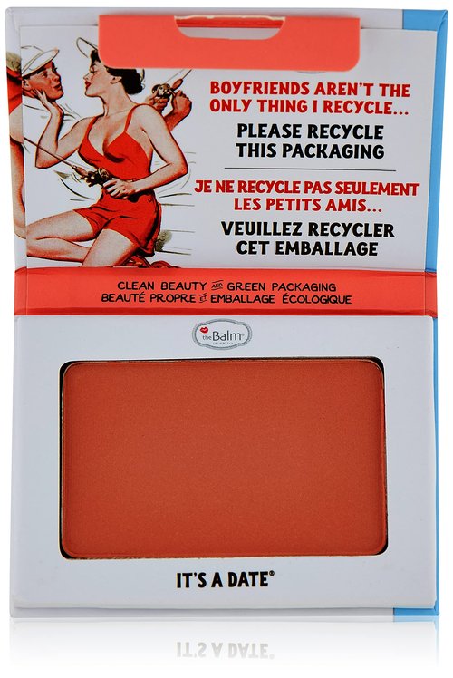 theBalm Clean and Green Powder Blush - It's A Date
