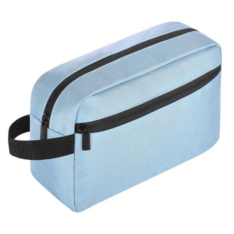 Icramsy Travel Toiletry bag Toiletry bag for women men Hanging toiletry bag Cosmetic bag Travel accessories for Women Men (Sky blue)