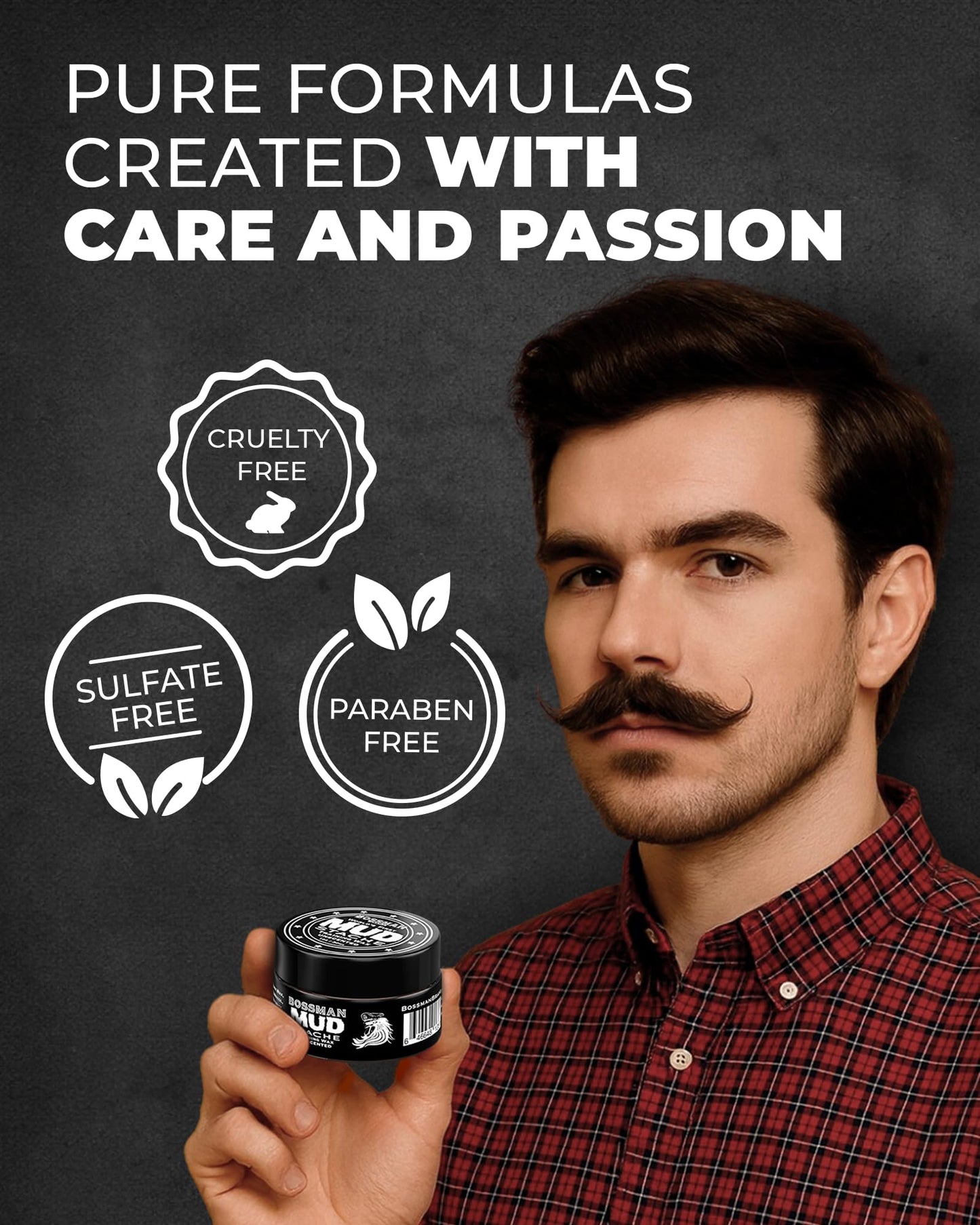 Bossman Complete Beard Kit for Men - Dad Gifts for Father's Day, Men's Beard Oil Jelly, Fortifying Shower Conditioner, Balm, Mustache Wax & Comb – Beard Softener & Grooming Care - (Magic Scent)