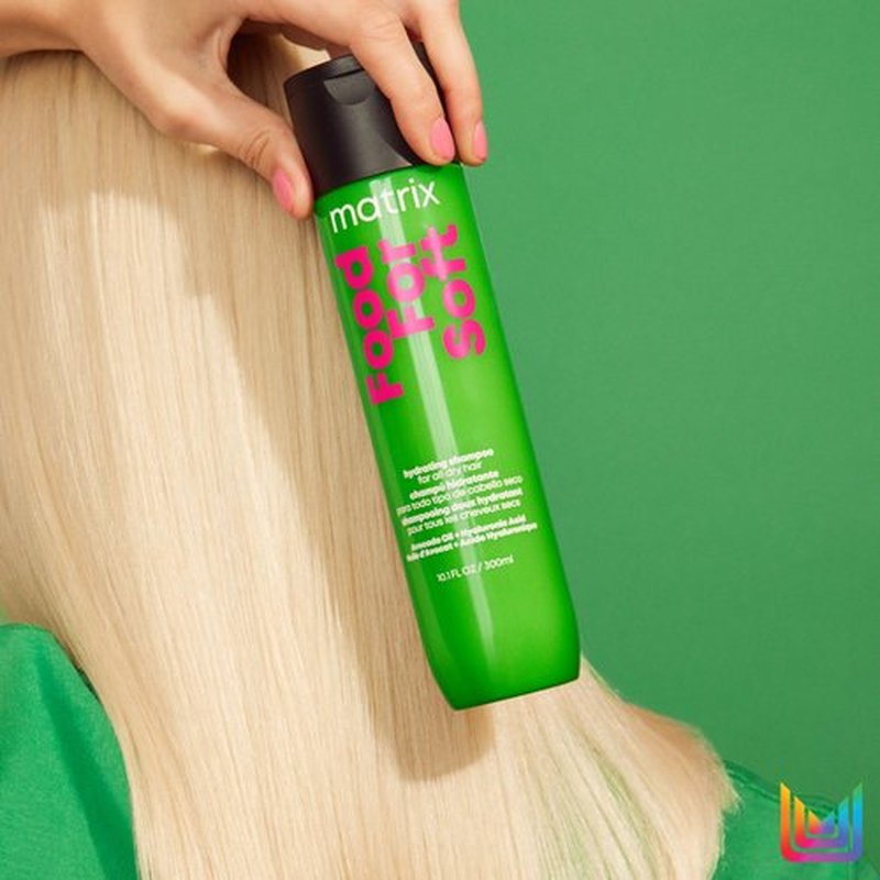 Matrix Food For Soft Shampoo | Hydrating Shampoo for Dry & Brittle Hair | Moisturizes, Softens, & Smooths | With Avocado Oil & Hyaluronic Acid | Suitable for Color Treated and Natural Hair | Vegan