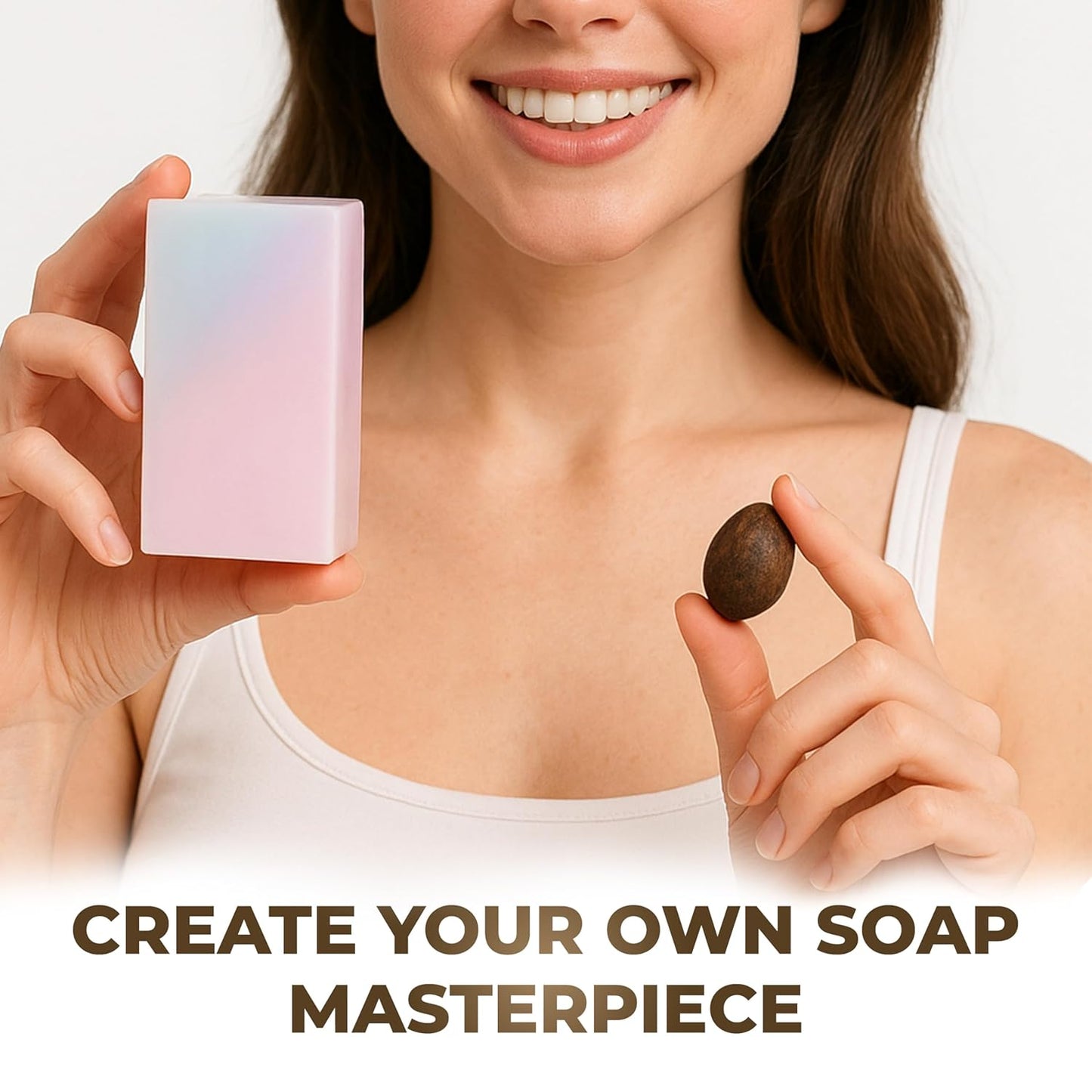 Shea Butter Melt and Pour Soap Base - 25 LB Bulk | SLS/SLES Free Natural Soap-Making Bars