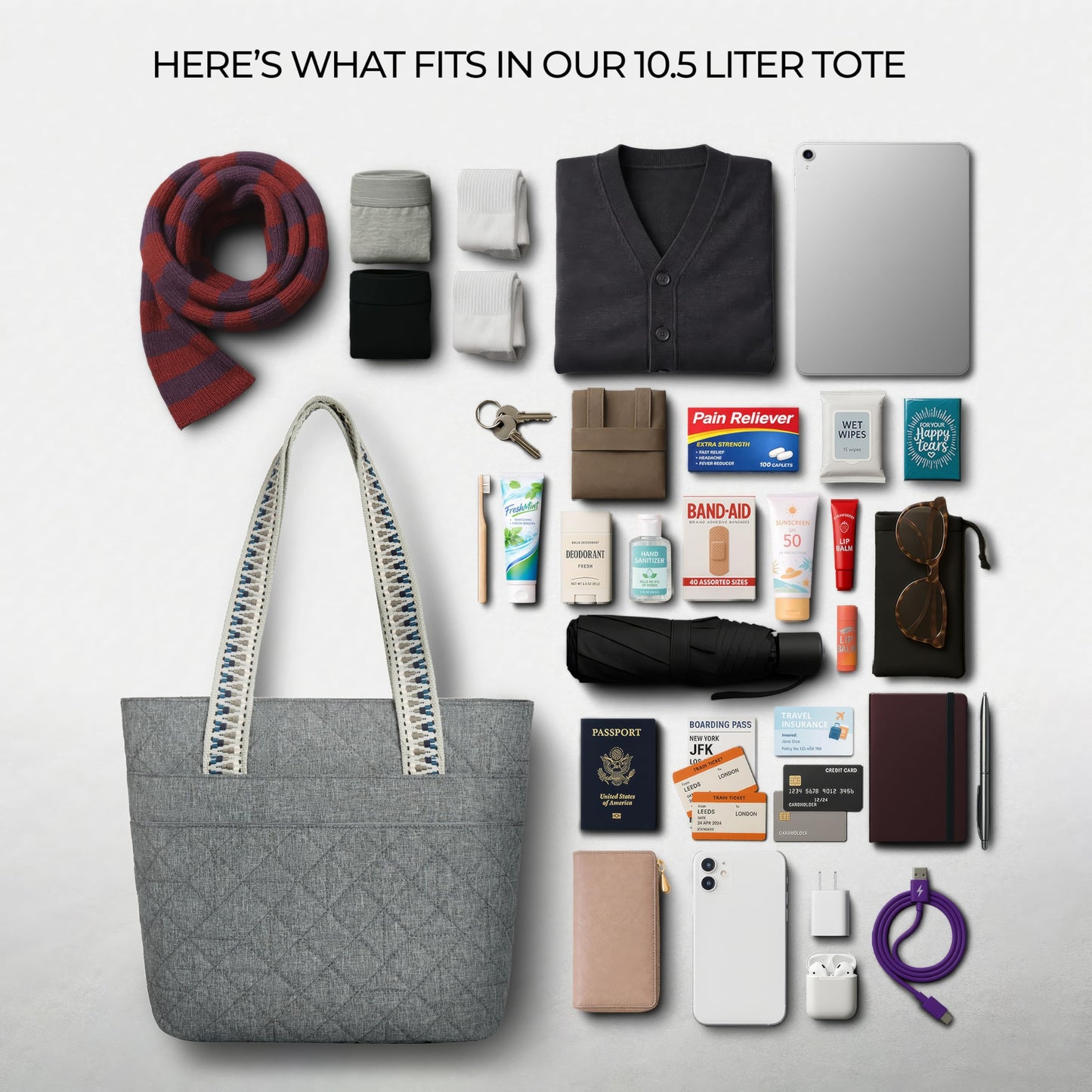 Travelon Anti-Theft Boho Tote