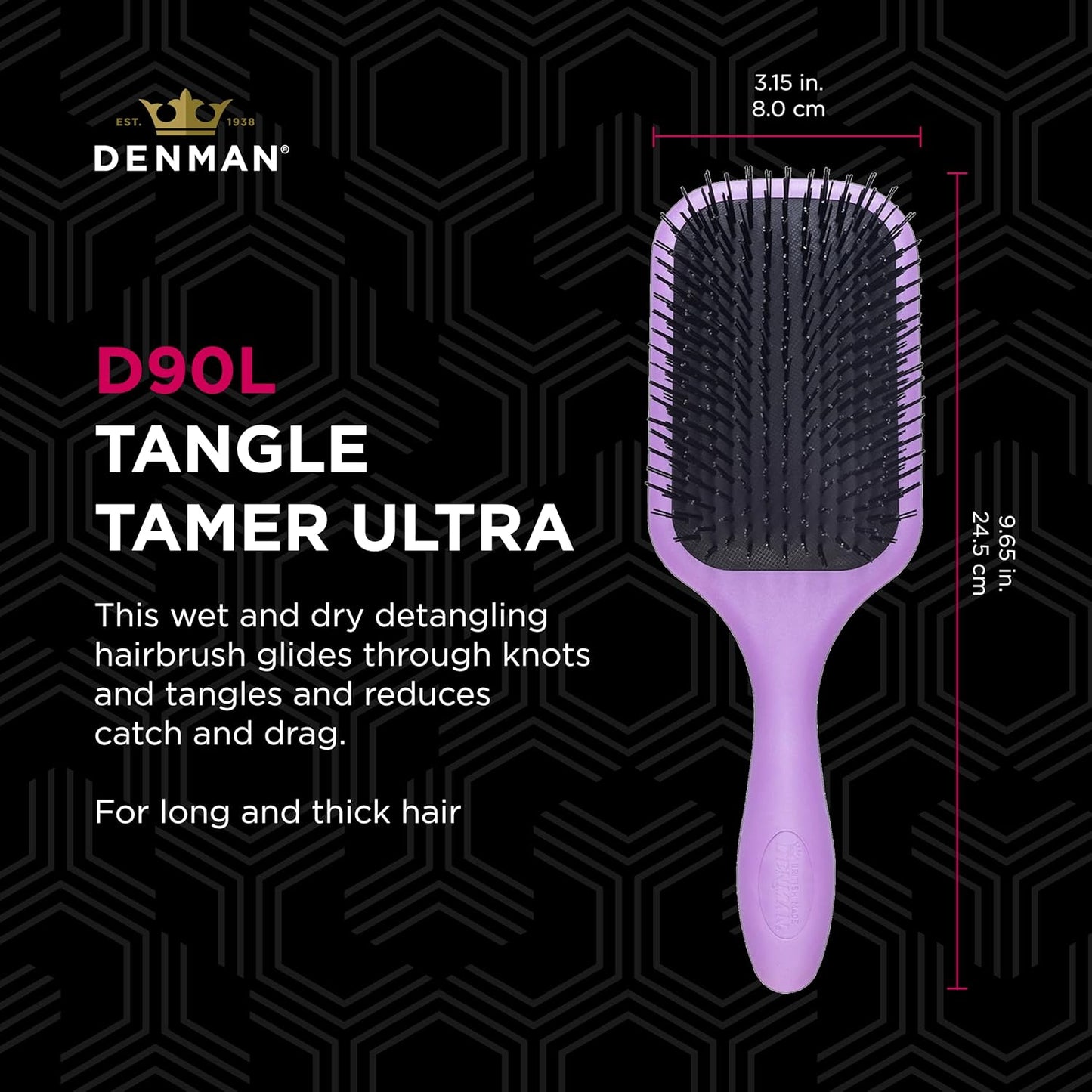 Denman Denman D 90 L Tangle Tamer Ultra Brush