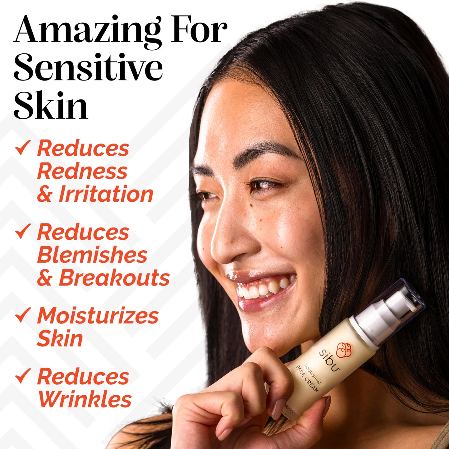 sibu Sea Buckthorn Nourishing Face Cream (1oz), Lightweight and Hydrating Face Cream – Amazing for Sensitive Skin, Breakouts, & Irritation