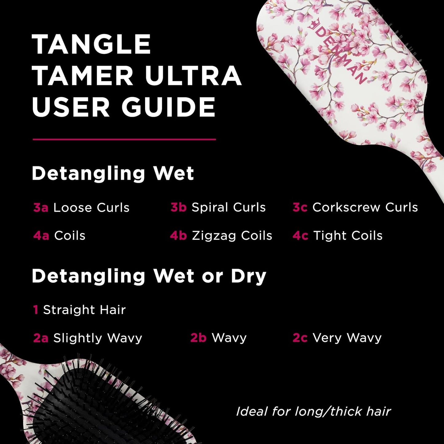 Denman Denman D 90 L Tangle Tamer Ultra Brush