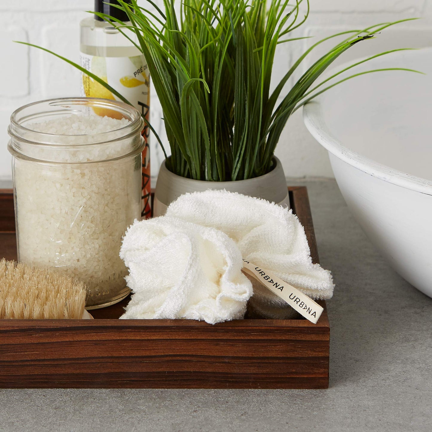 Urbana Spa Prive Home Spa Collection, Bath & Shower Pouf