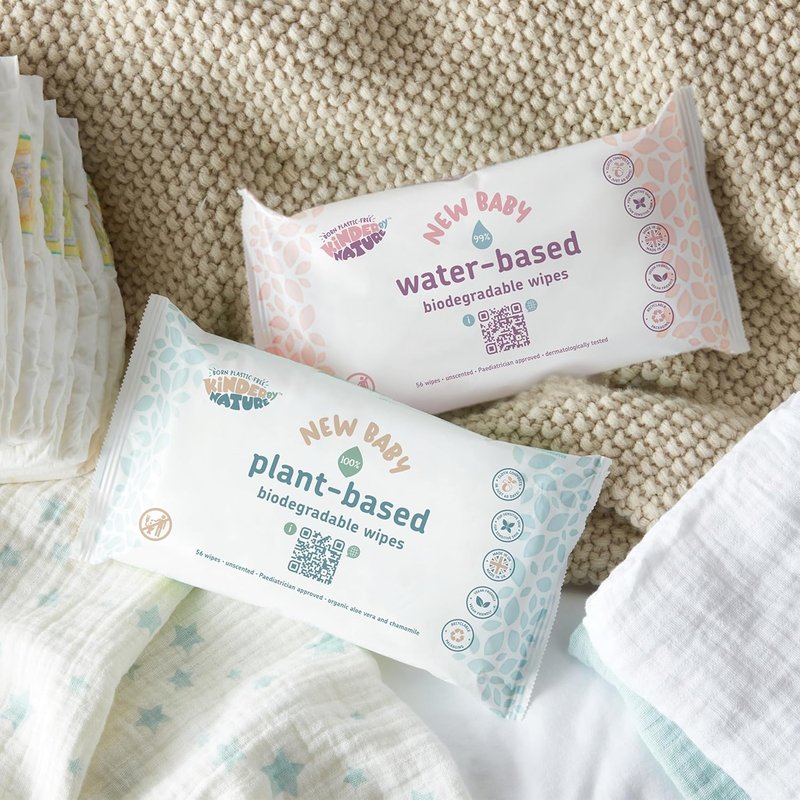 Plant-Based Baby Wipes - 100% Biodegradable & Compostable | 672 Count, 99% Plant-Based Ingredients