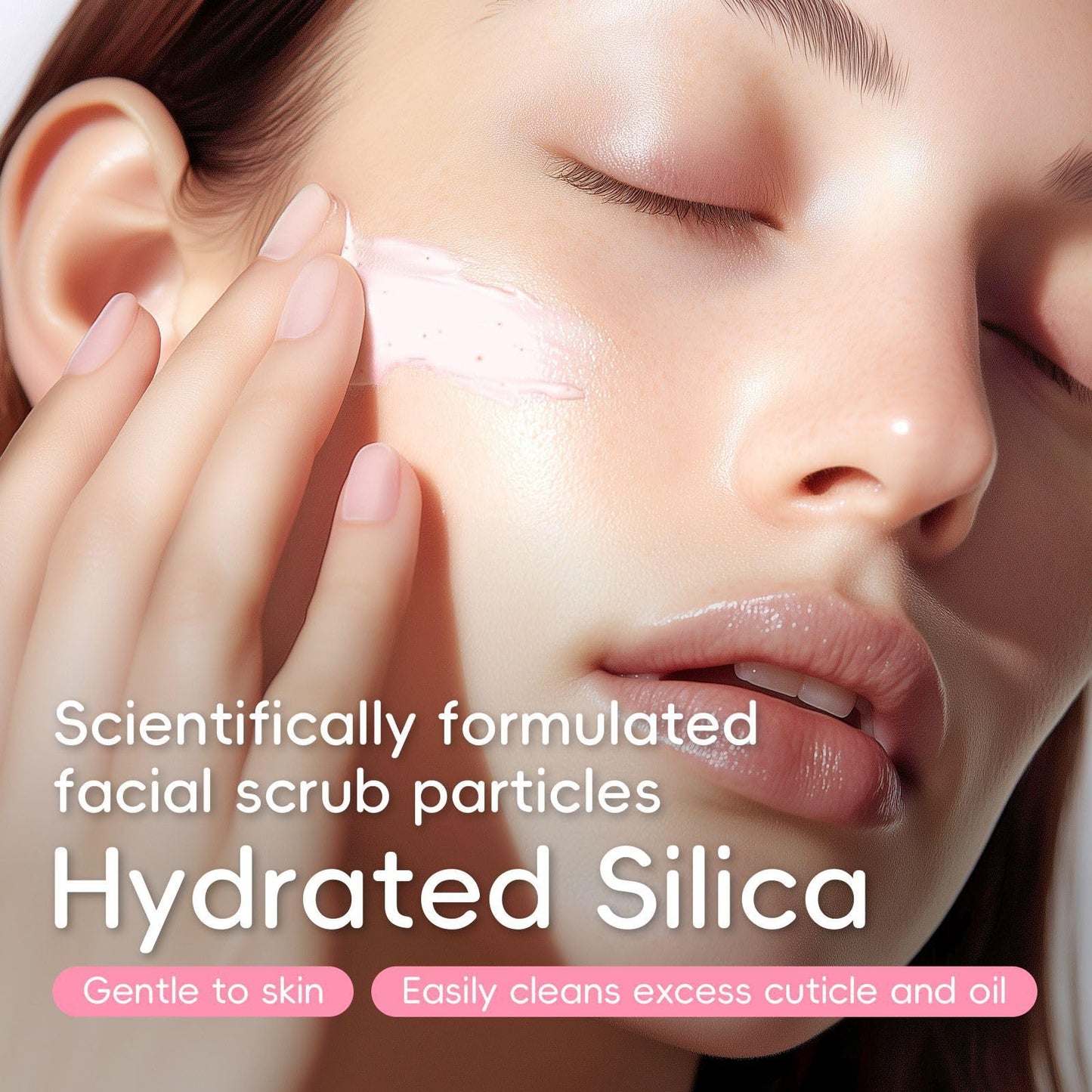 New Cover Facial Scrub for Women Gently Exfoliating Refining Pores, JAPAN SAKURA Face Exfoliator Scrub Cleanser Remove Dead Skin & Blackheads Face Wash Glow Moisturizes, Smooths, Softens (80g/2.82oz.)