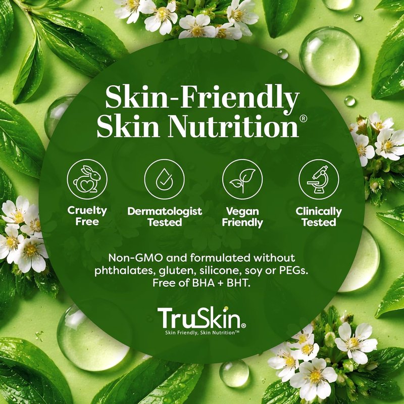 TruSkin Peptide Eye Cream Gel - Hydrating Under Eye Treatment for Dark Circles & Fine Lines | 0.5 Fl Oz