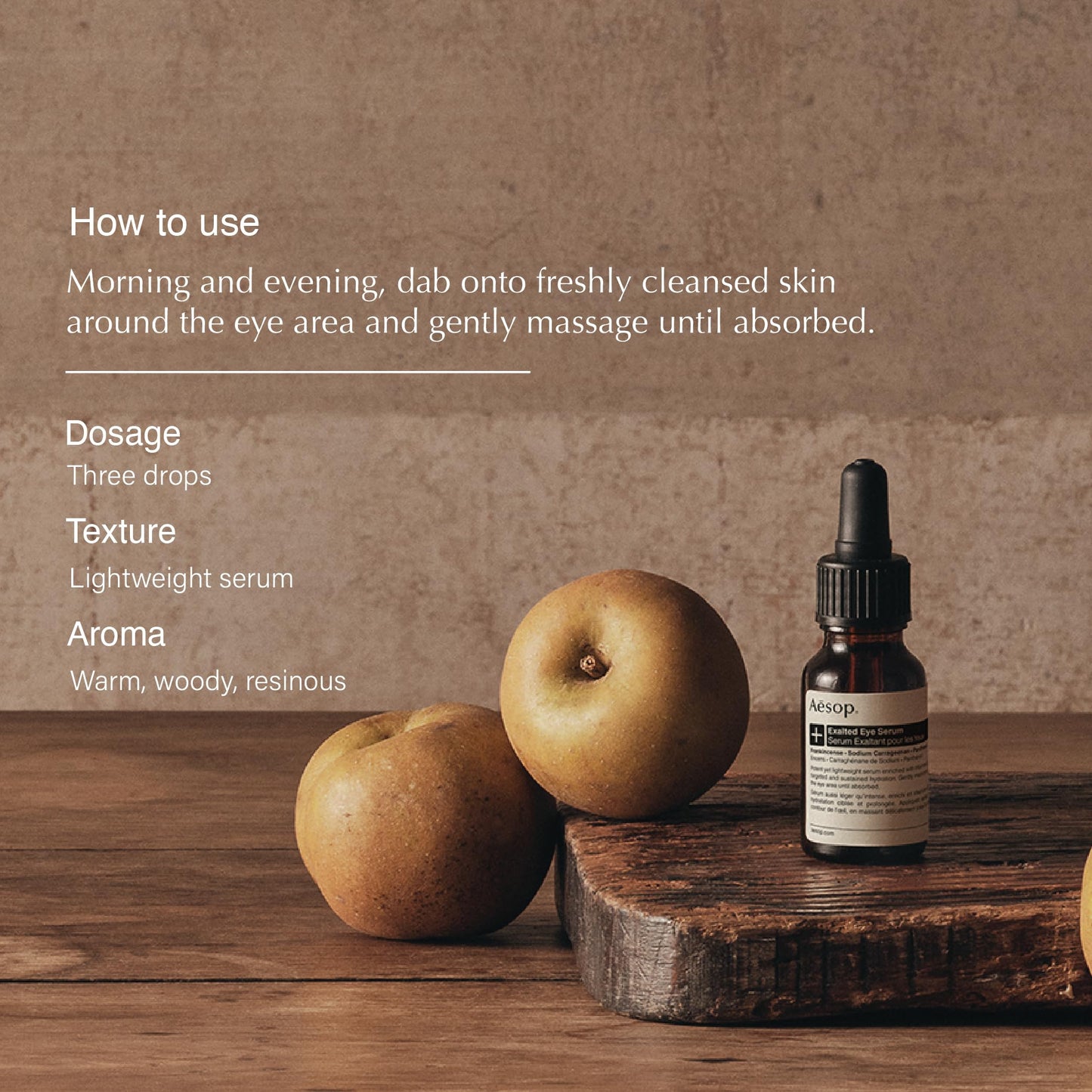 Aesop Exalted Eye Serum