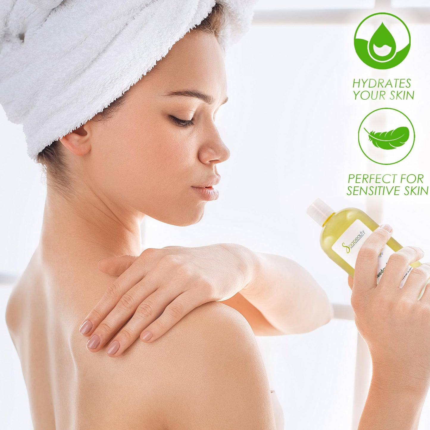 Soapeauty MEADOWFOAM SEED OIL Cold Pressed Unrefined | 100% Pure Natural Meadowfoam Seed Oil for Face & Hair | Moisturizer for Skin, Promotes Hair Growth, Balms | 7 lbs