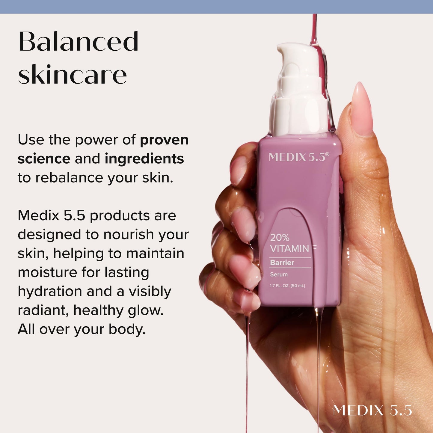 MEDIX Body & Face Moisturizer 20% Vitamin F Oil Body Booster & Face Serum | Concentrated Vitamin F + Vitamin E Oil Skin Care Super Serum For Crepey Skin & Protecting Skin Barrier, 2-Pack