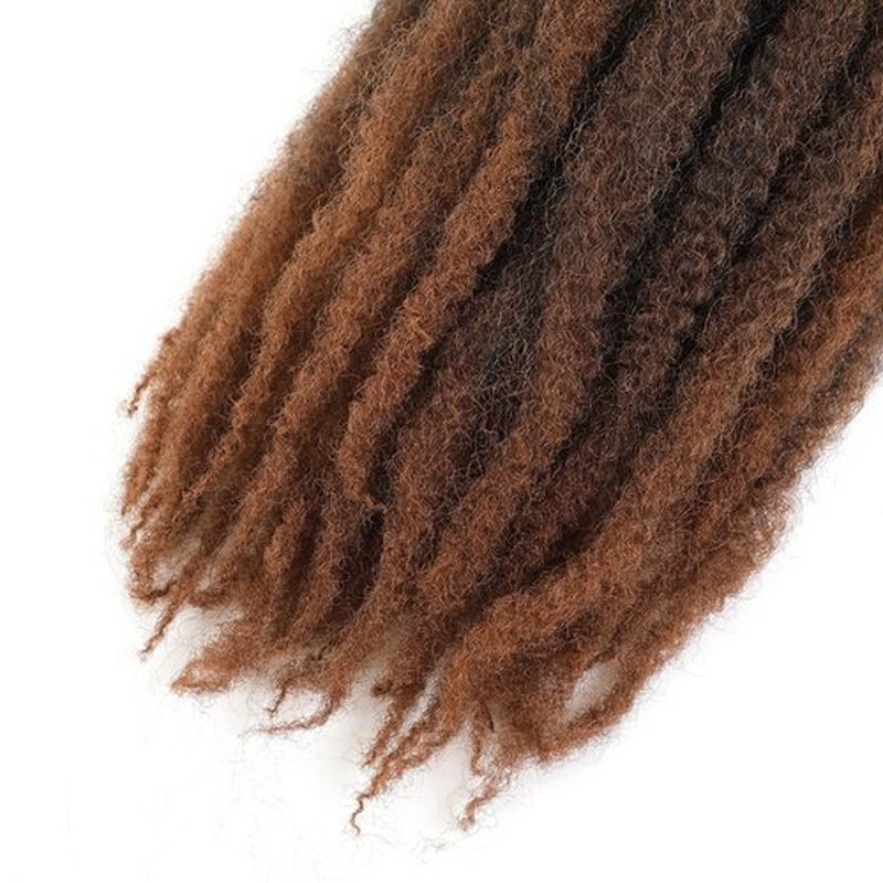 6 Packs Marley Twist Braiding Hair 26 Inch Marley Hair Crochet Braids Long Afro Kinky Synthetic Kanekalon Fiber Marley Hair For Twists Braiding Hair Extensions(26inch，T30)