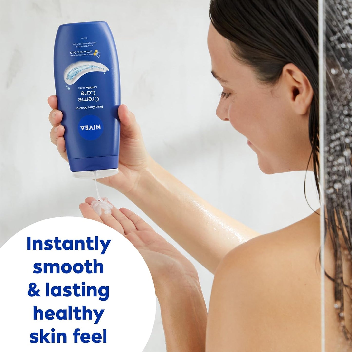 NIVEA Shower Cream - Moisturizing Creme Care Formula | 250 ml
