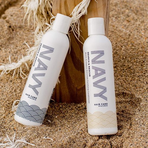 NAVY Search and Rescue Conditioner - Biotin and Vitamin Enriched Fortifying Hair Conditioner - 8 fl oz