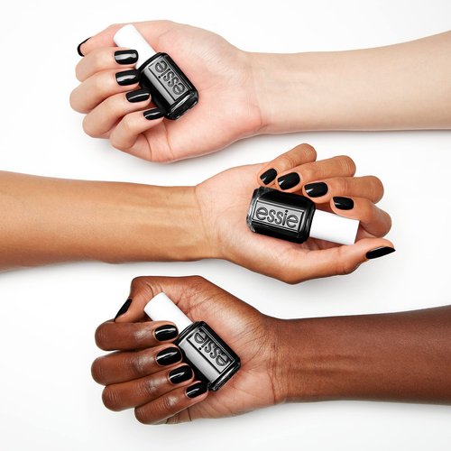 Essie Nail Polish Black And White Set, Licorice, Black Nail Polish + Blanc, White Nail Polish Gifts For Women And Men, 0.46 Fl Oz Each