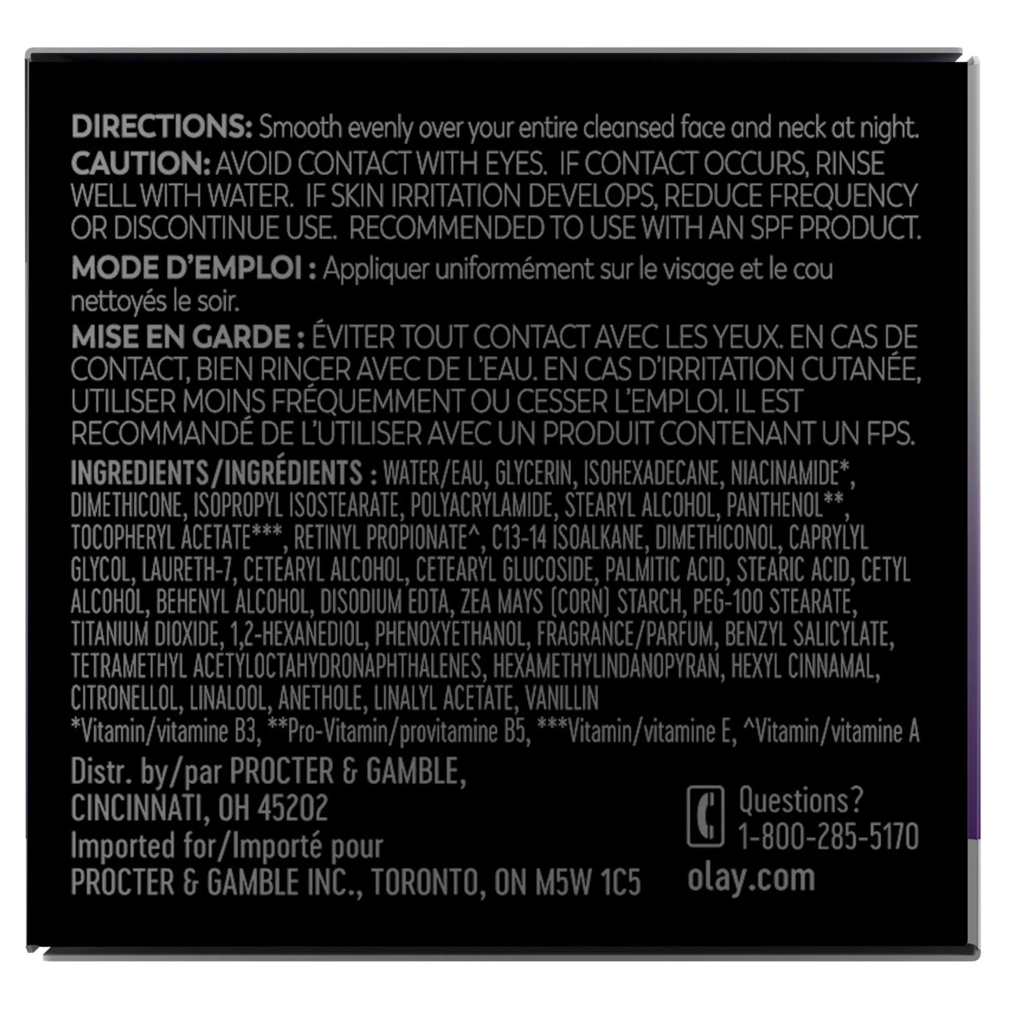 Olay Age Defying Anti-Wrinkle Night Cream, 2 Ounce (Pack of 2)