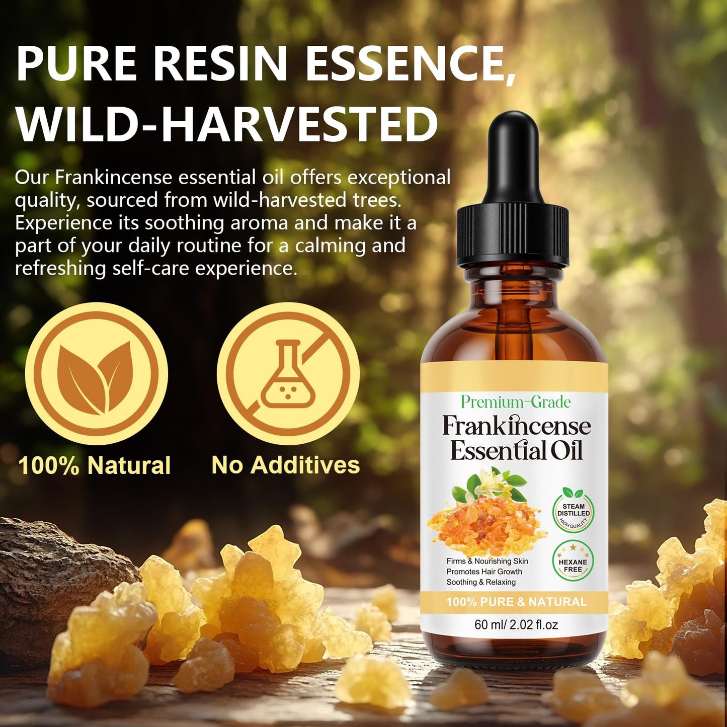 WELOSUER Frankincense Resin Oil for Face