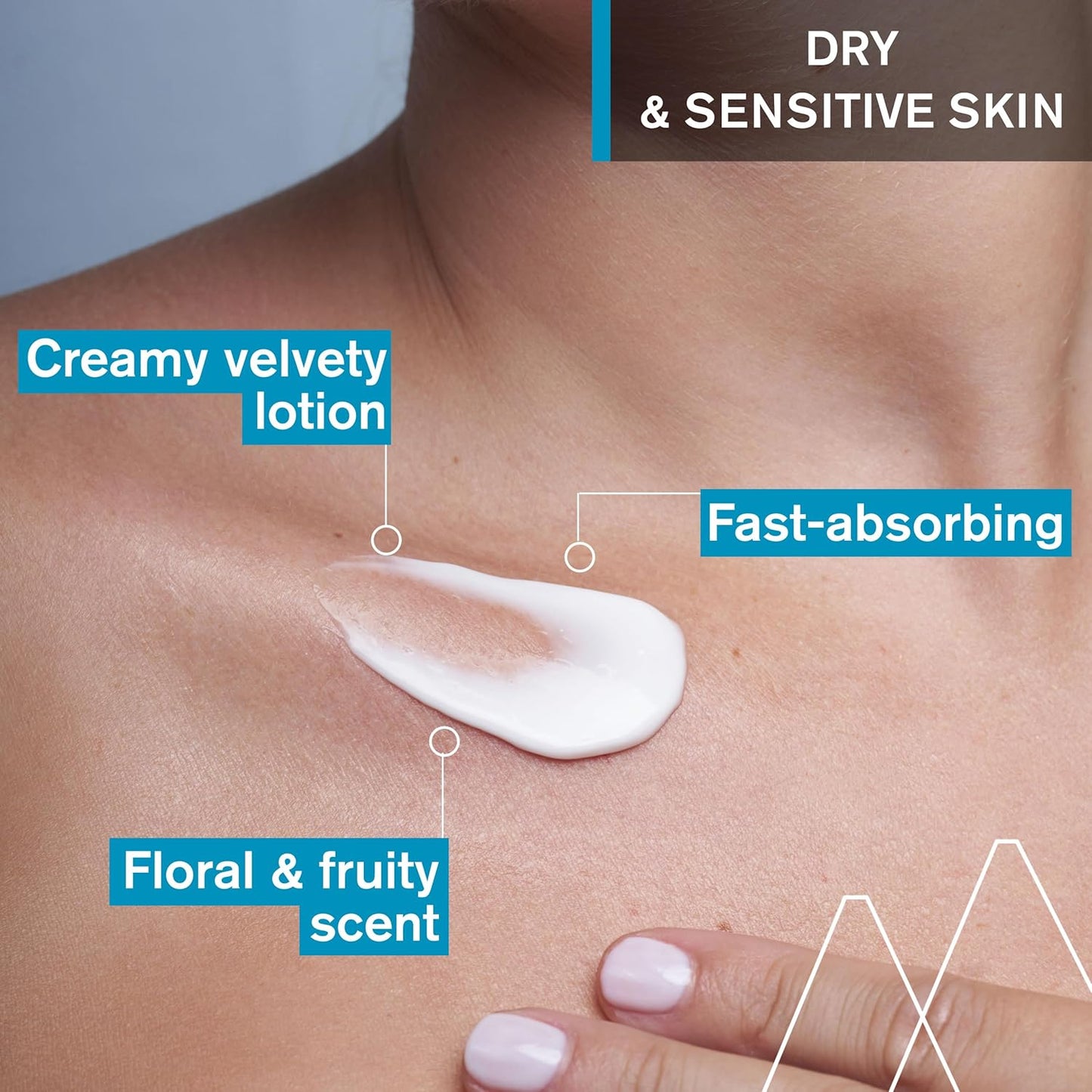 URIAGE Silky Body Lotion with Shea Butter & Hyaluronic Acid | 24H Hydration, Smoothing Effect, Moisturizer, Paraben-Free, 500 mL / 17 oz