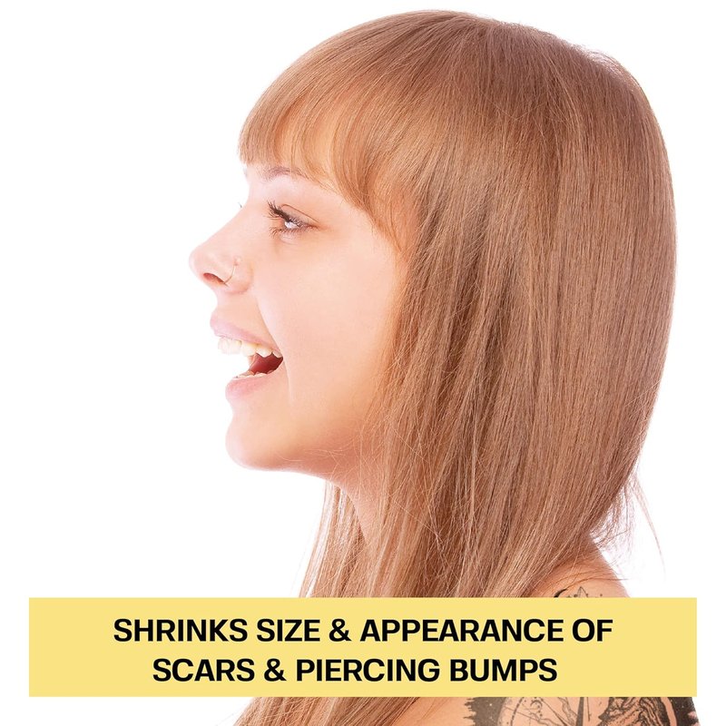 Piercing Aftercare Kit - Hypochlorous Acid Spray, Bump Oil & Wipes | Heal Keloids & Scars for Smooth Recovery