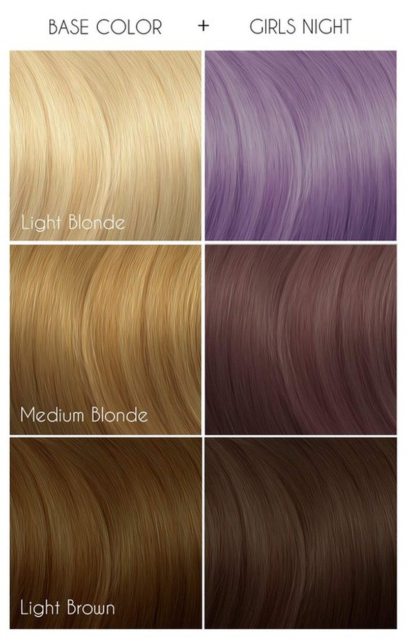 ARCTIC FOX Vegan and Cruelty-Free Semi-Permanent Hair Color Dye (4 Fl Oz, GIRLS NIGHT)